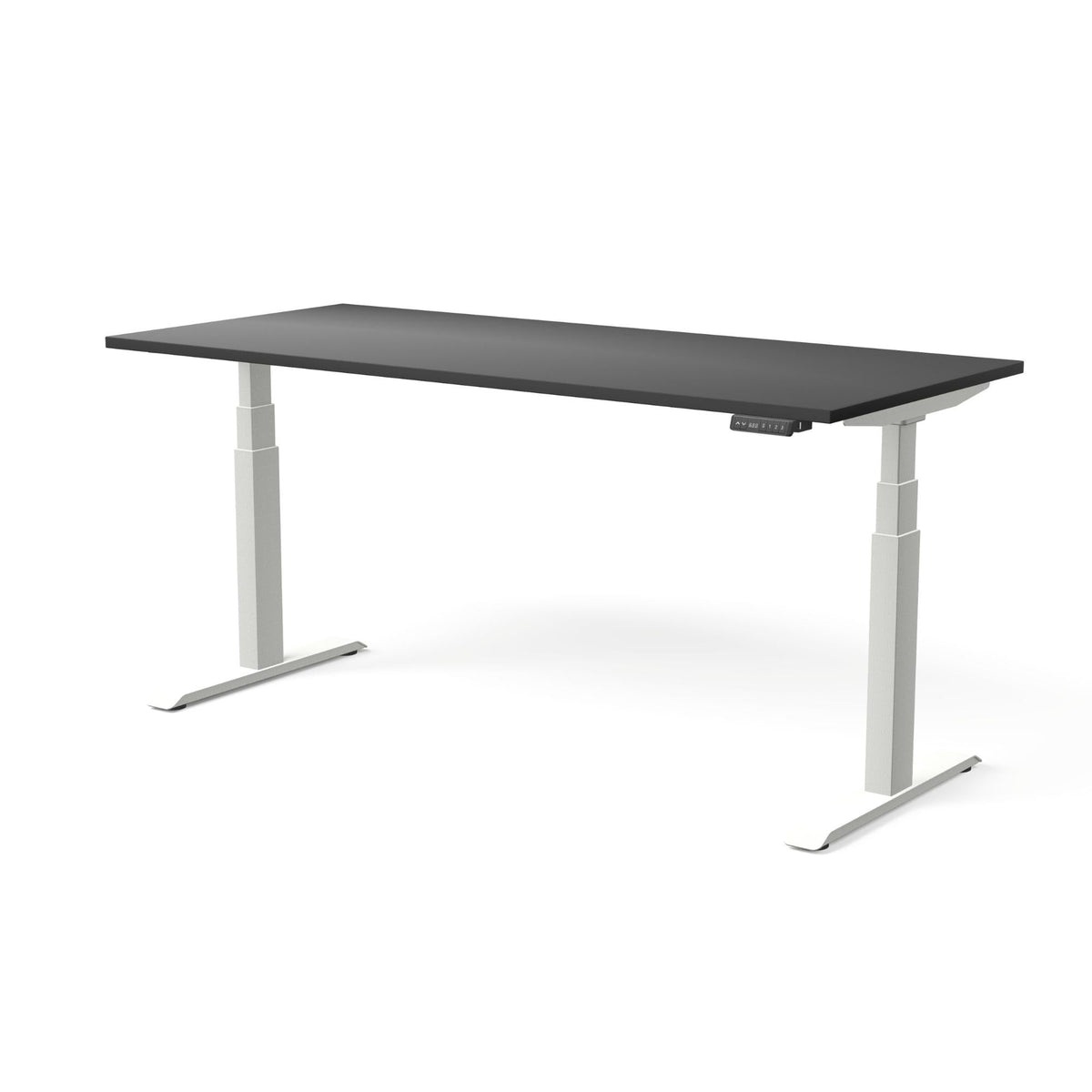 Elektriliselt reguleeritava kõrgusega laud MOVE PRO II – Must / Valge / 180 x 80