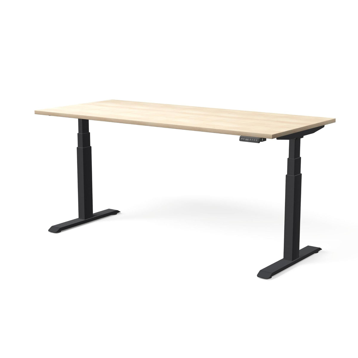 Elektriliselt reguleeritava kõrgusega laud MOVE PRO II – Nabucco / Must / 180 x 80