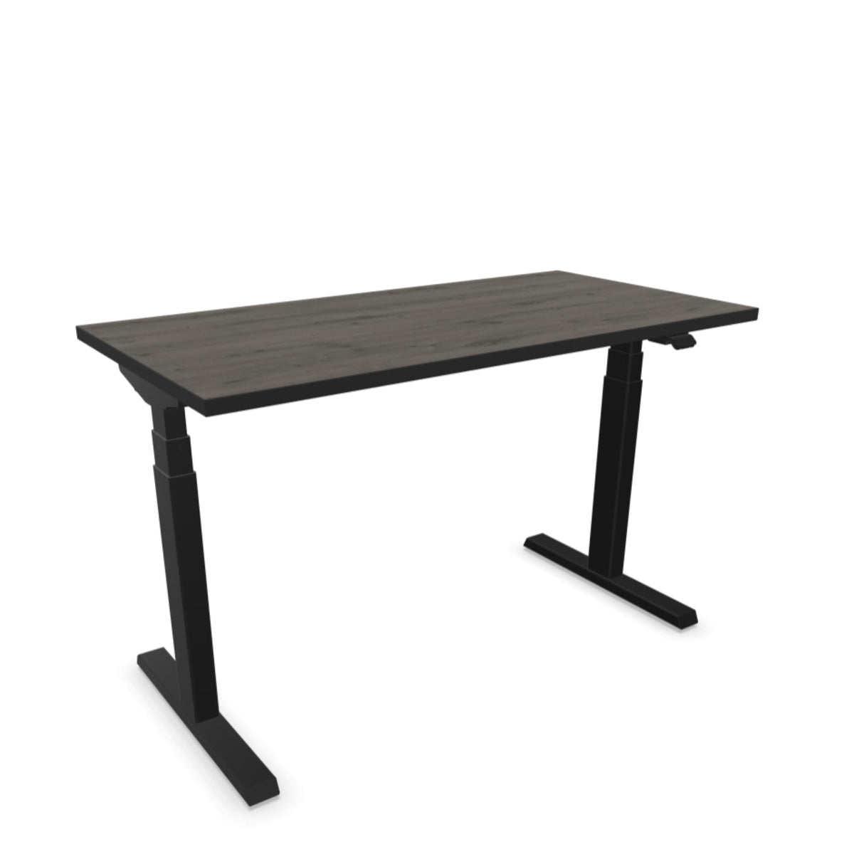 Elektriliselt reguleeritava kõrgusega laud NUWO DESIGN 1 – 120 x 60 / Tume tamm