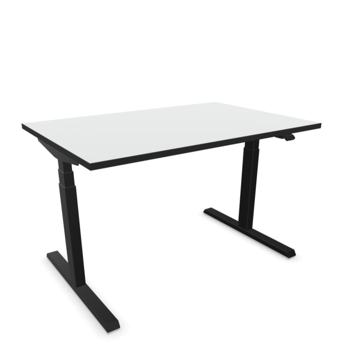 Elektriliselt reguleeritava kõrgusega laud NUWO DESIGN 1 – 120 x 80 / Helehall