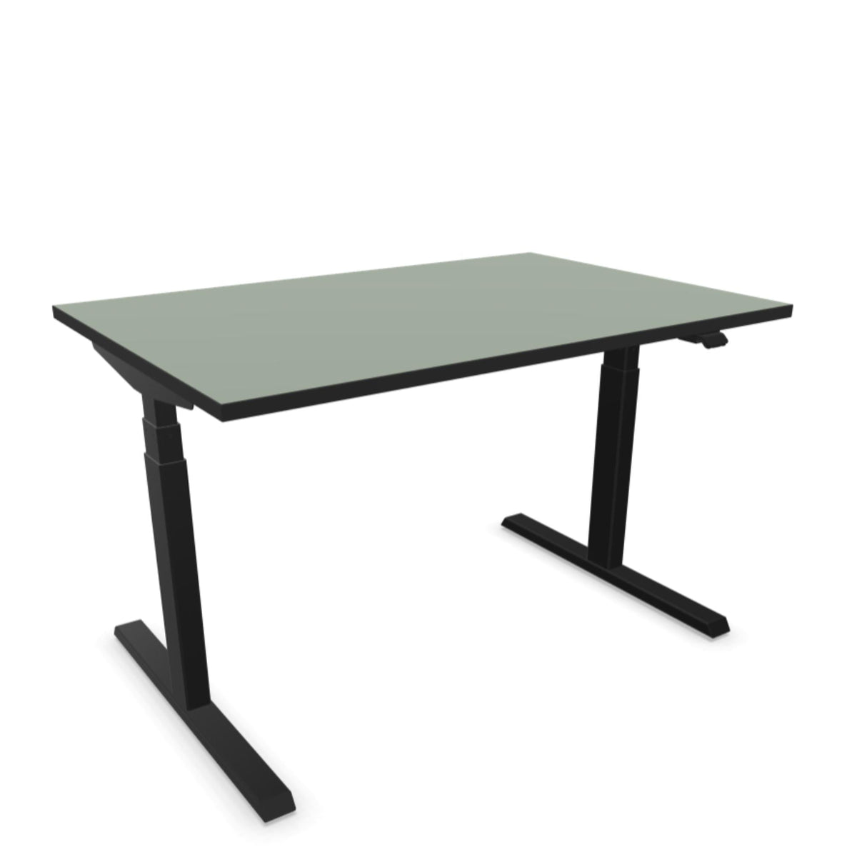 Elektriliselt reguleeritava kõrgusega laud NUWO DESIGN 1 – 120 x 80 / Oliivroheline