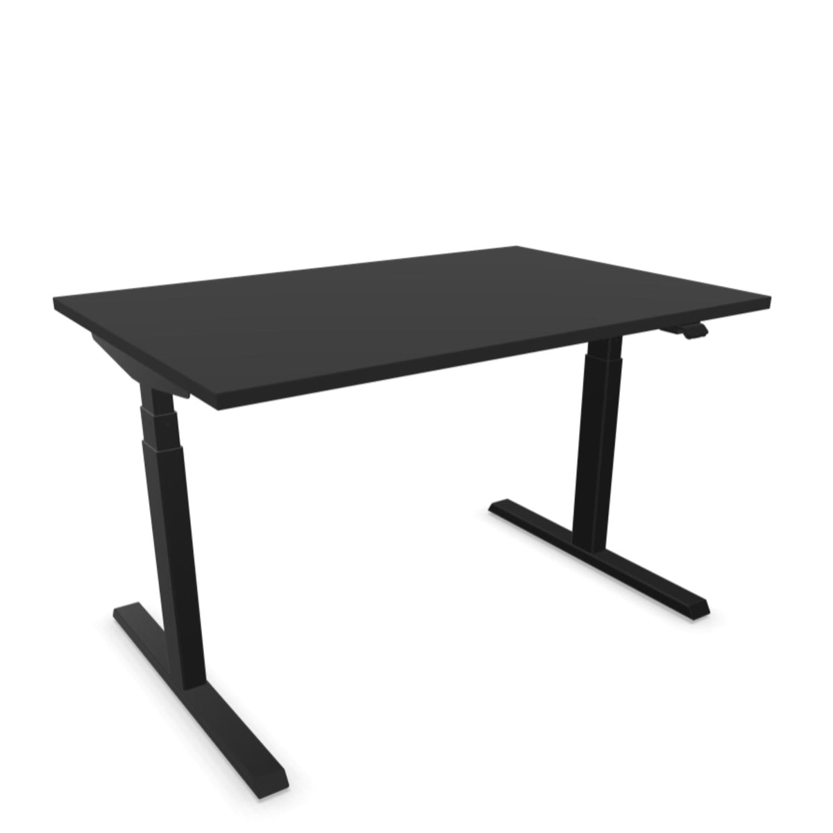 Elektriliselt reguleeritava kõrgusega laud NUWO DESIGN 1 – 120 x 80 / Must