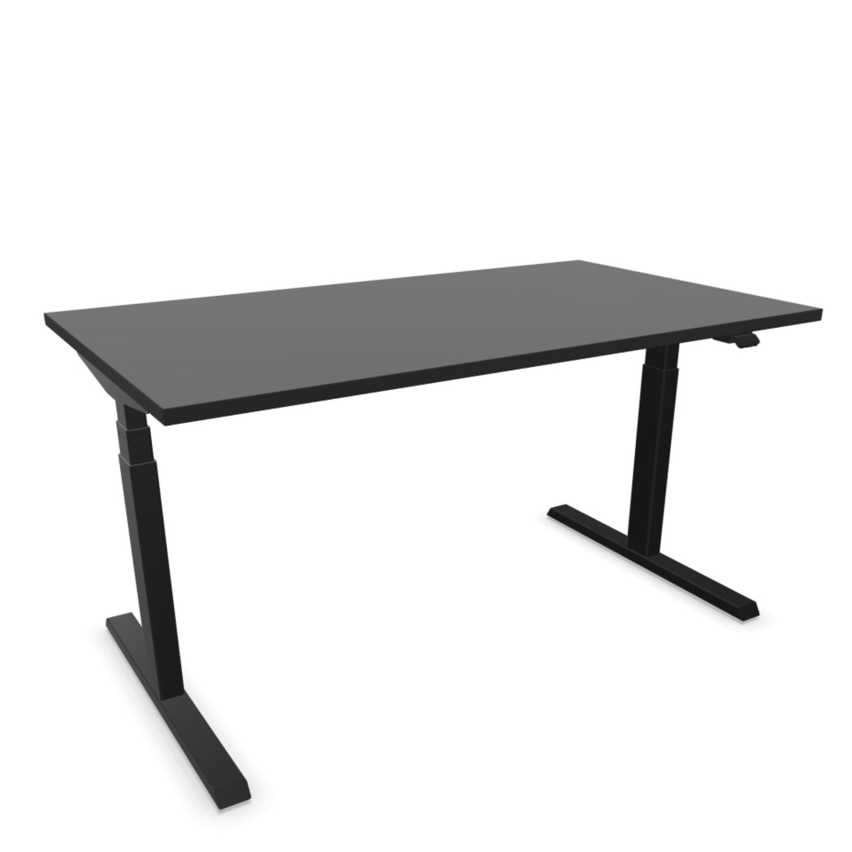 Elektriliselt reguleeritava kõrgusega laud NUWO DESIGN 1 – 140 x 80 / Grafiit