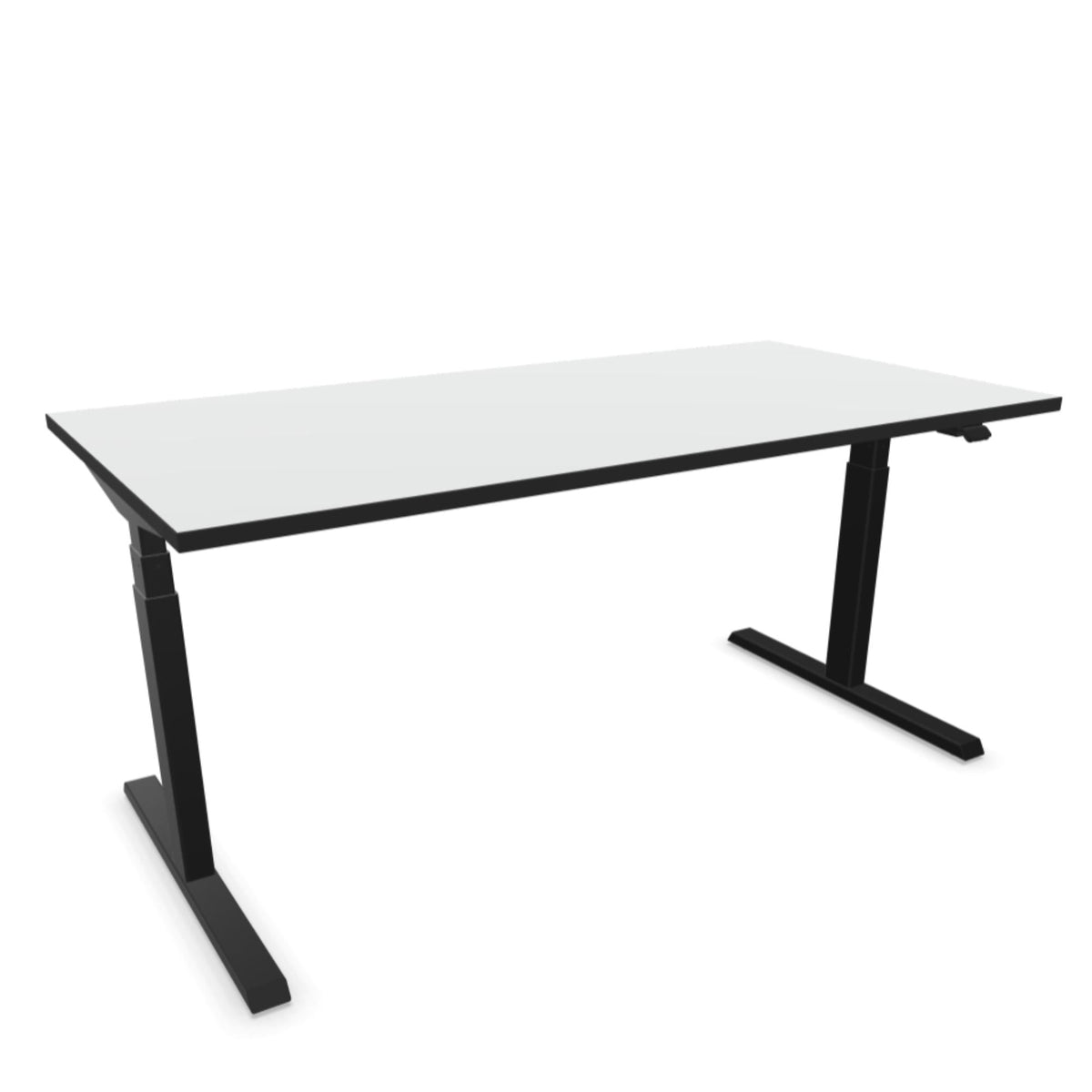Elektriliselt reguleeritava kõrgusega laud NUWO DESIGN 1 – 160 x 80 / Helehall