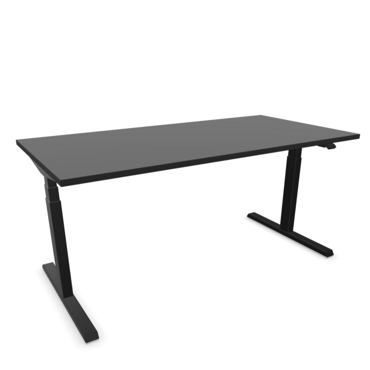 Elektriliselt reguleeritava kõrgusega laud NUWO DESIGN 1 – 160 x 80 / Grafiit
