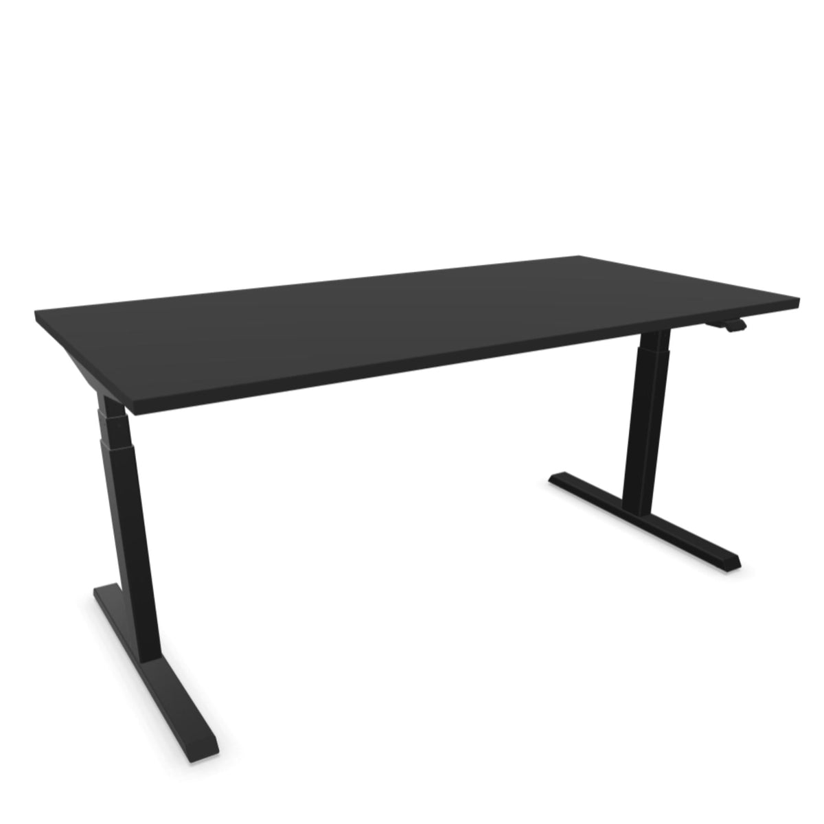 Elektriliselt reguleeritava kõrgusega laud NUWO DESIGN 1 – 160 x 80 / Must