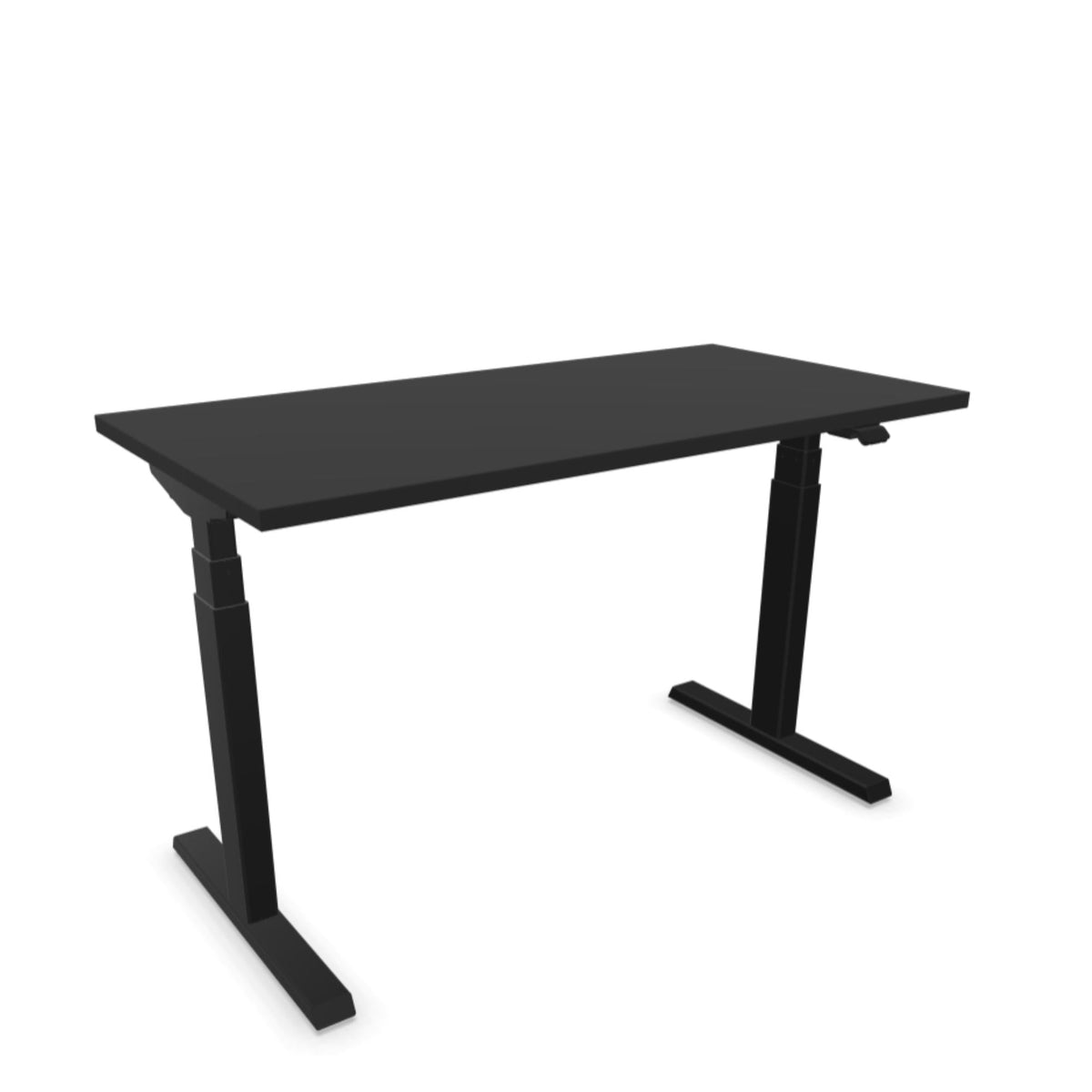 Elektriliselt reguleeritava kõrgusega laud NUWO DESIGN 1 – 120 x 60 / Must