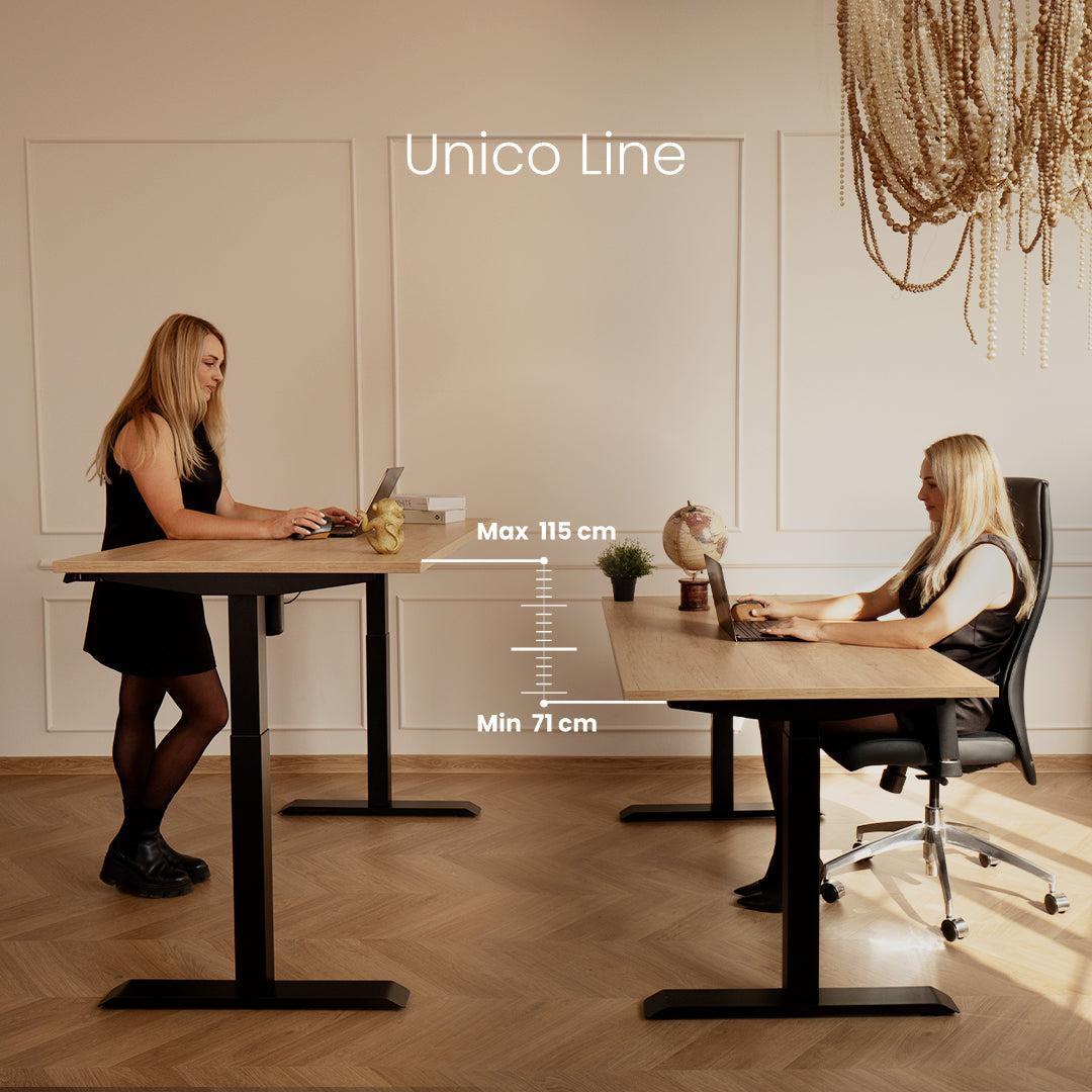Elektriliselt reguleeritava kõrgusega laud Unico Line
