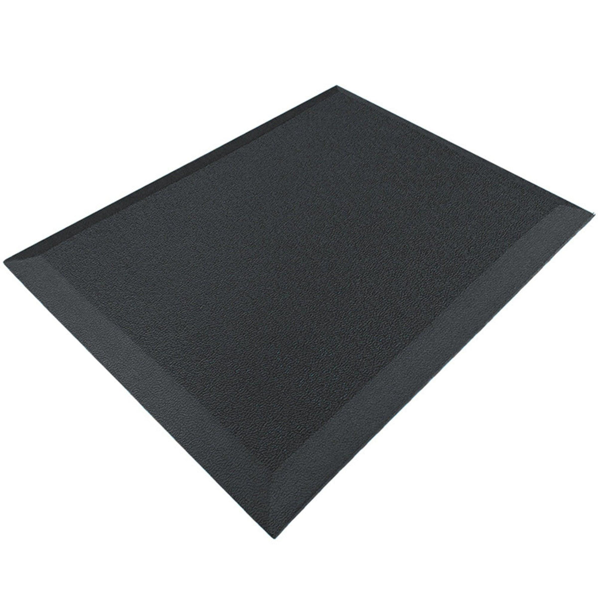 Ergonoomiline matt 900 x 610 x 19 mm must