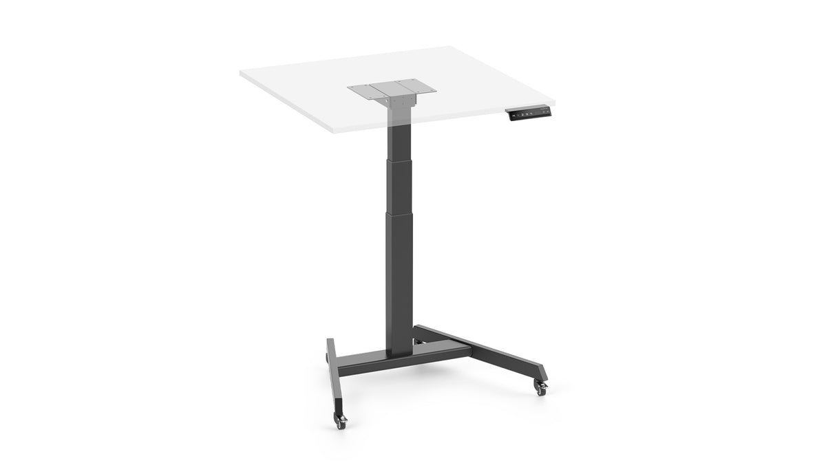 Elektriliselt reguleeritava kõrgusega laud FOKUS Single, 80x60cm