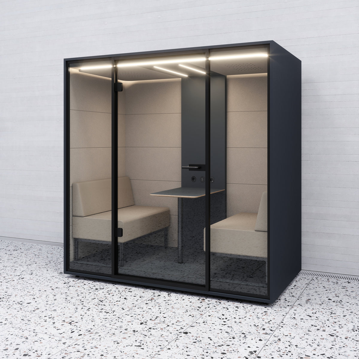 Vaikusekabiin SILENCE POD FOUR, konfigureeritav