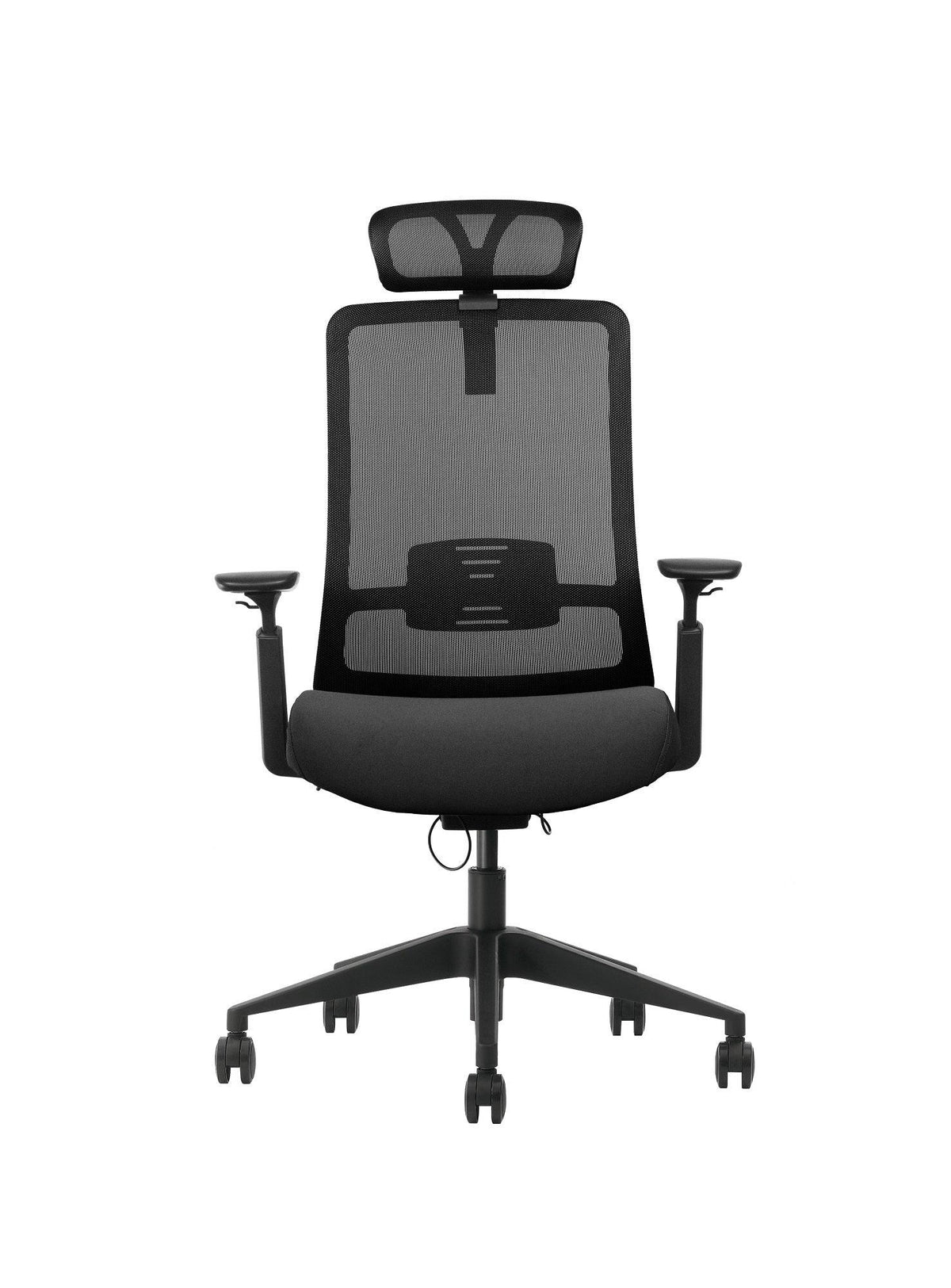 Ergostock komplekt: reguleeritava kõrgusega laud Prestige Line 140 cm x 80 cm ja kontoritool VANE HD Handy Black