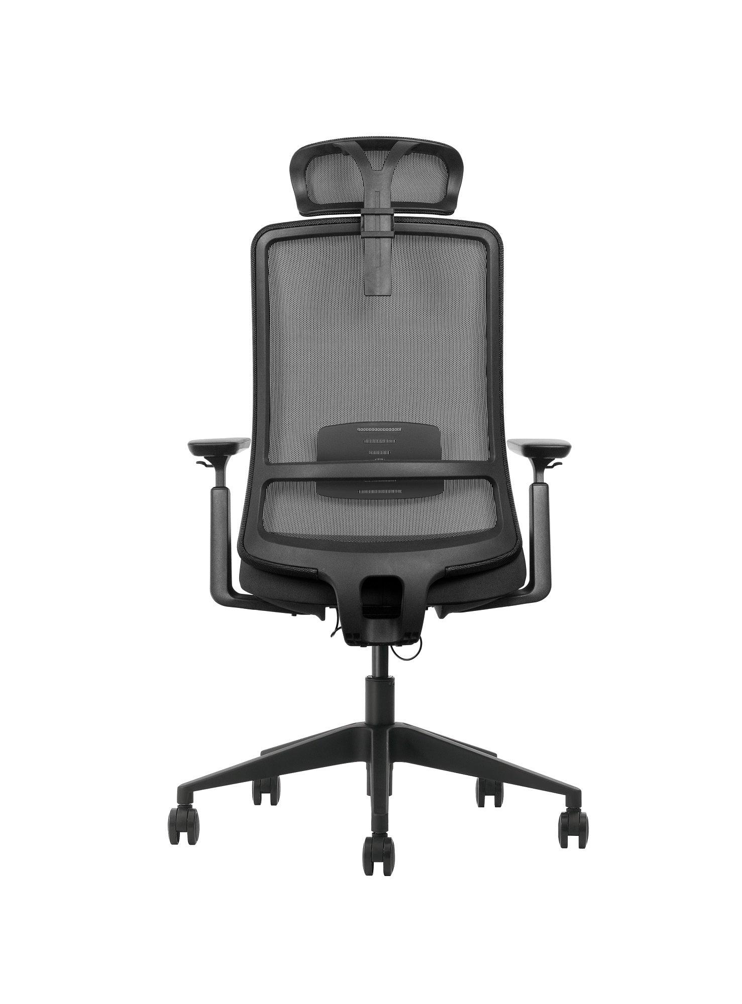Ergostock komplekt: reguleeritava kõrgusega laud Prestige Line 140 cm x 80 cm ja kontoritool VANE HD Handy Black