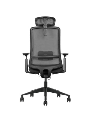 Ergostock komplekt: reguleeritava kõrgusega laud Prestige Line 140 cm x 80 cm ja kontoritool VANE HD Handy Black