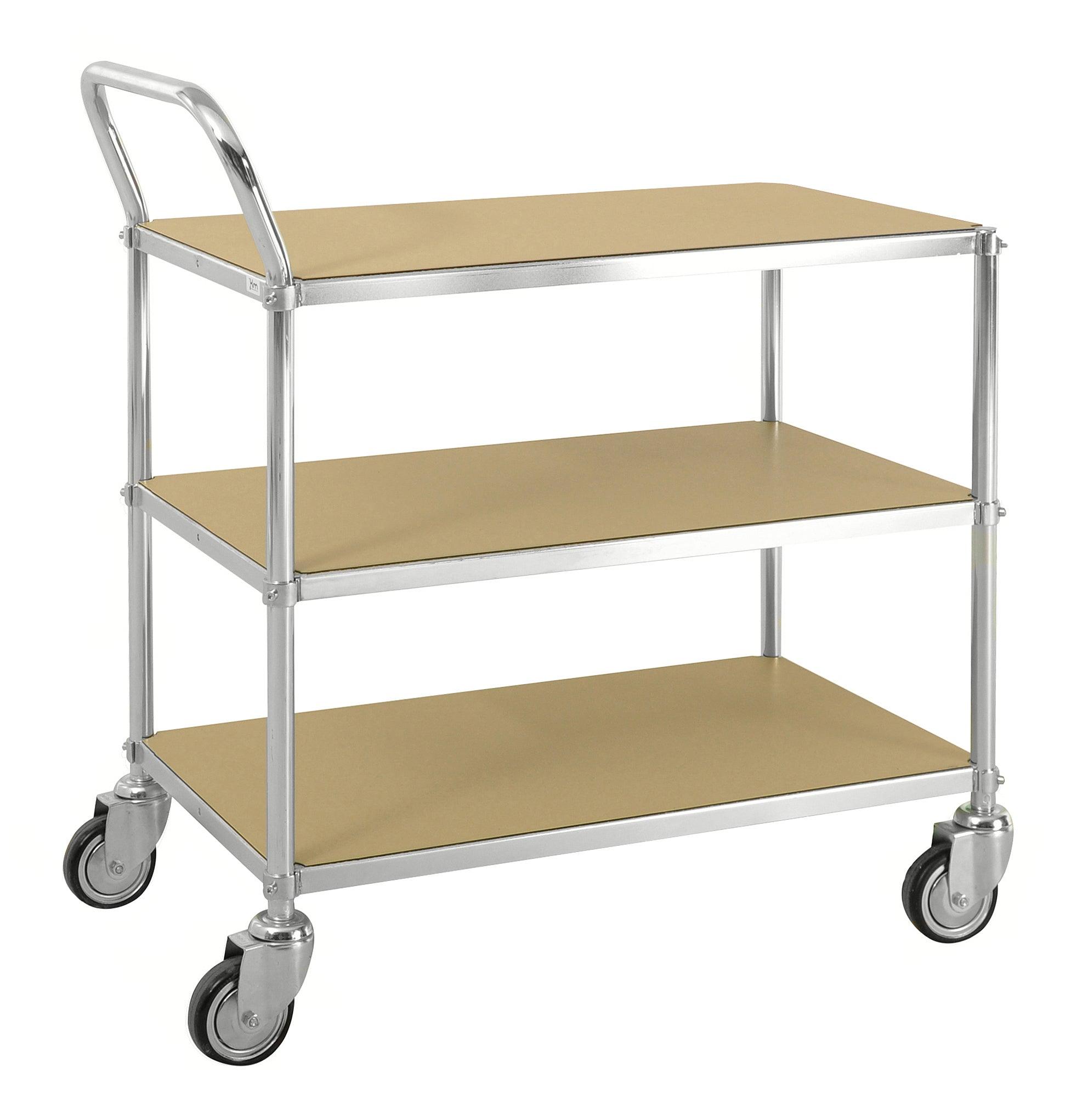 ESD-lauakäru KONGAMEK 173ESDB 850 x 435mm 150 kg piduritega