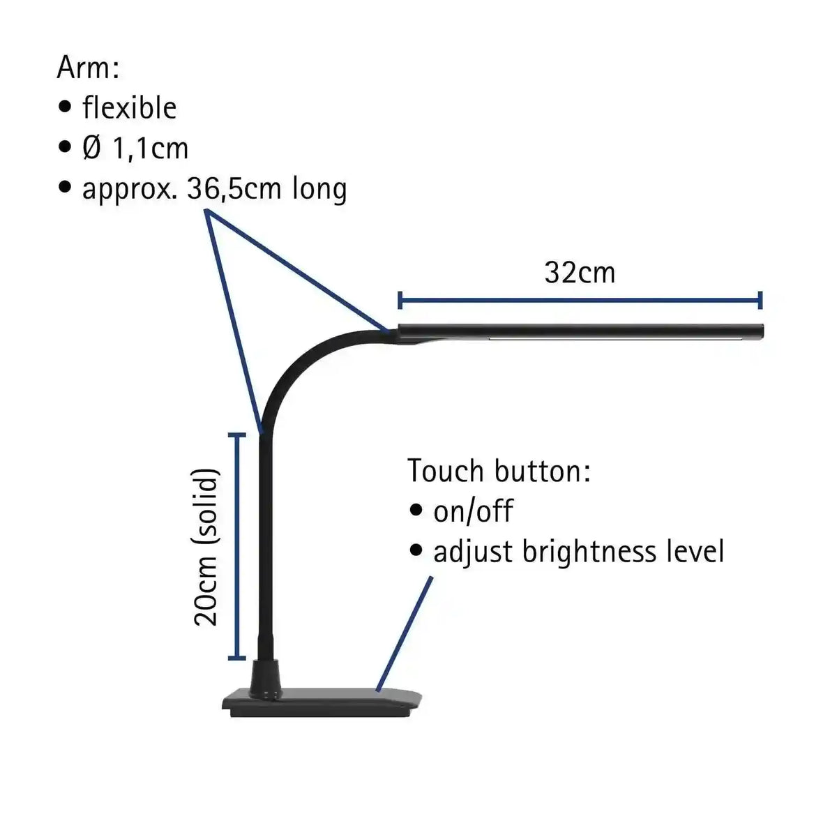 Laualamp MAULpirro, LED, alusega