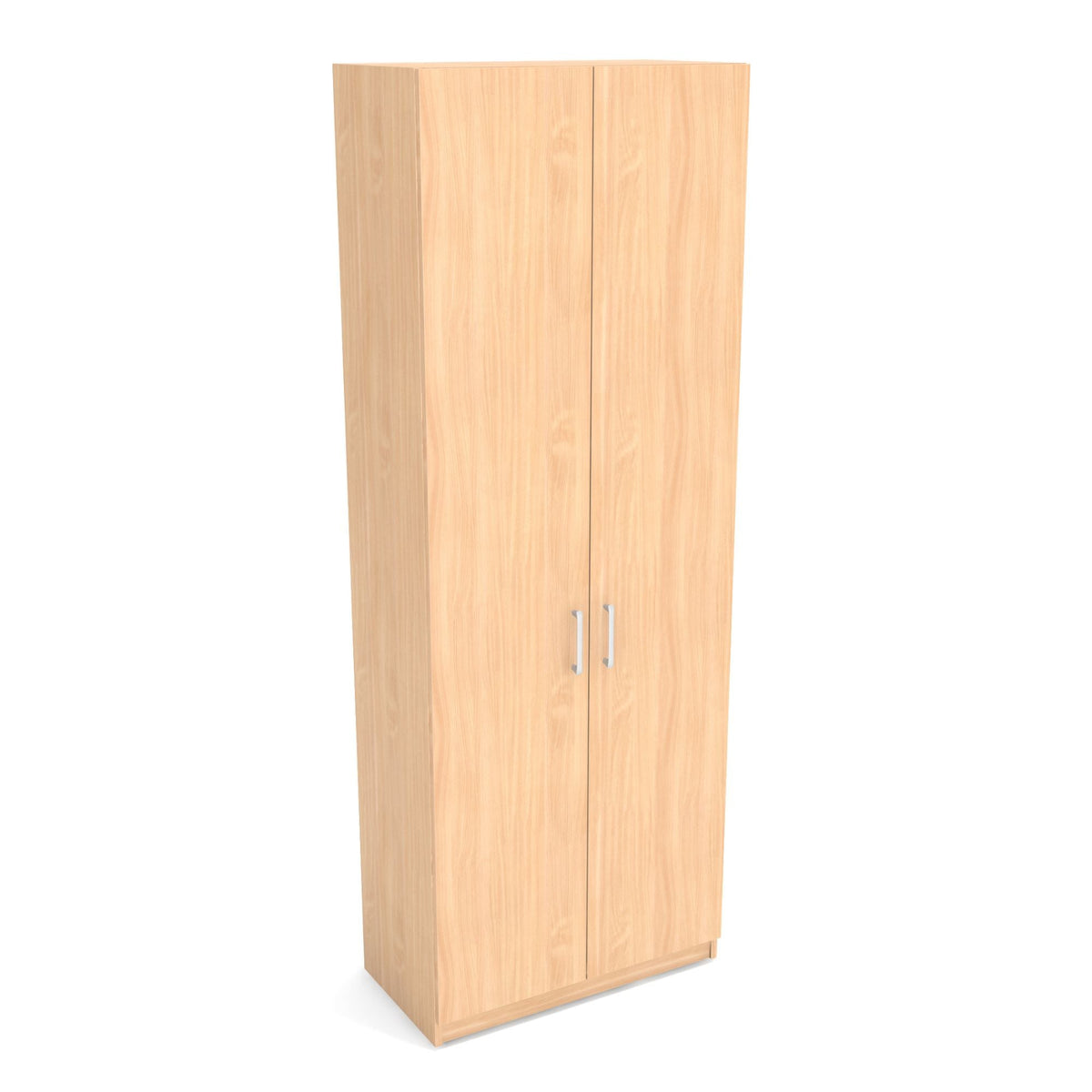 Garderobekapp PRO LINE, riidepuutoru ja 2 riiulit, 2195x800x420 mm, alusraam, konfigureeritav