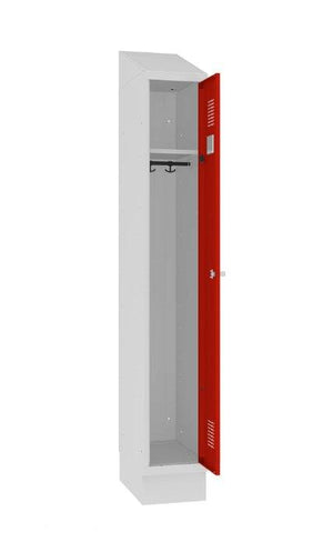 Sokliga riidekapp Sloping TOP, 1 sektsioon