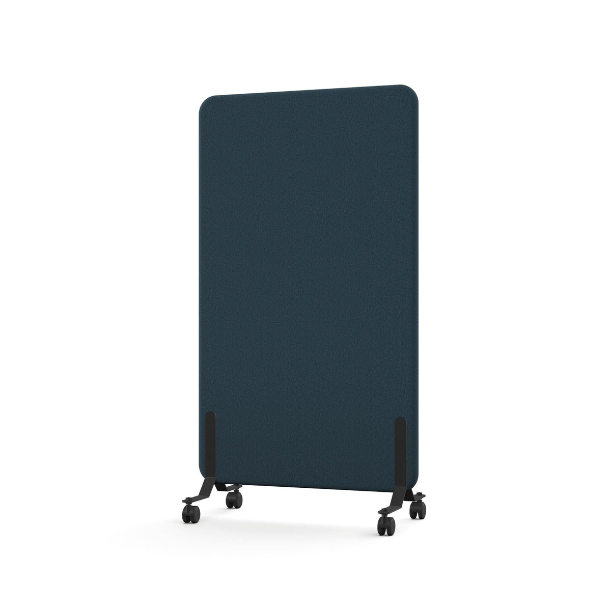 Põrandavahesein TYSTIQ MOVE – 136 cm / 80 cm / hallikassinine