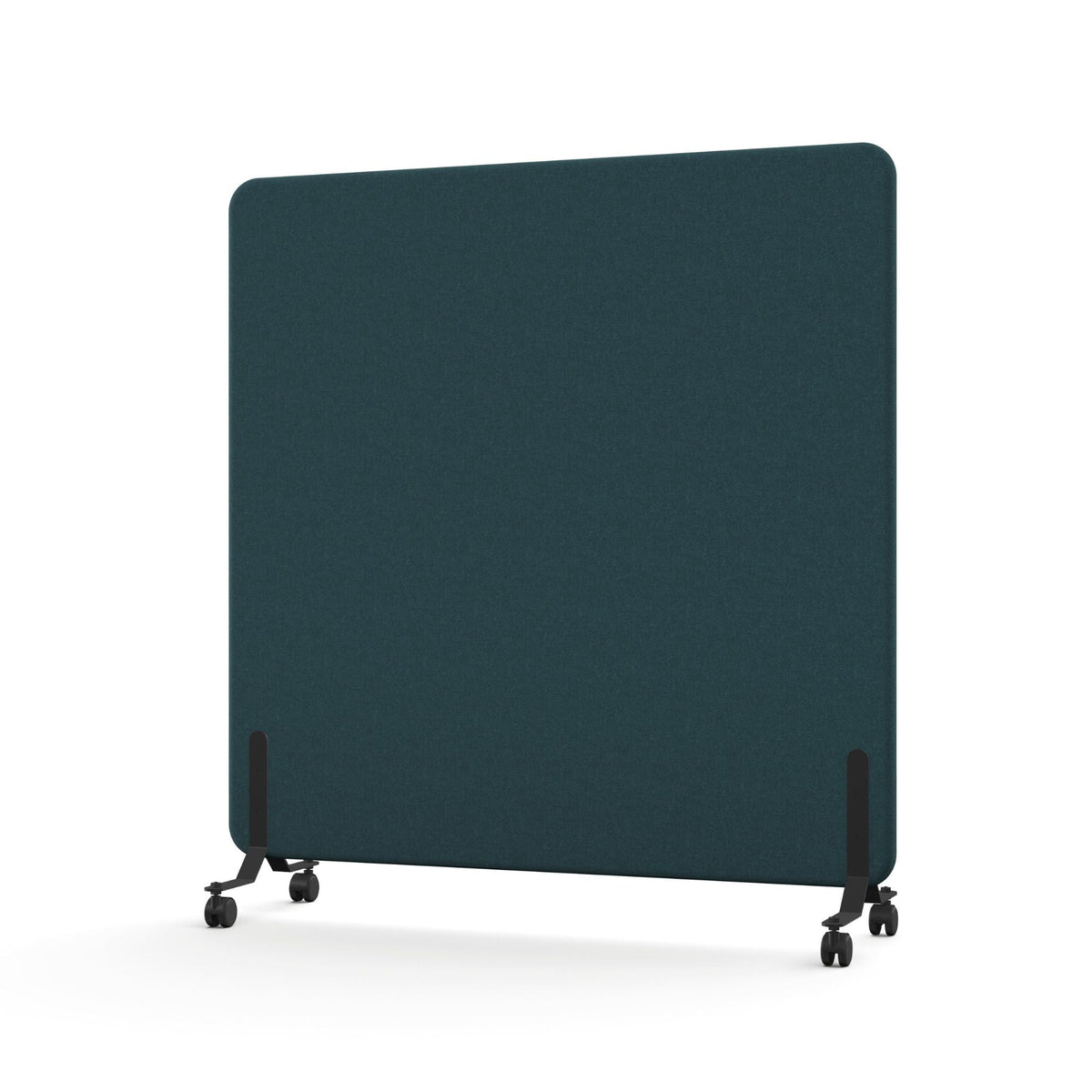 Põrandavahesein TYSTIQ MOVE – 136 cm / 136 cm / sinakasroheline