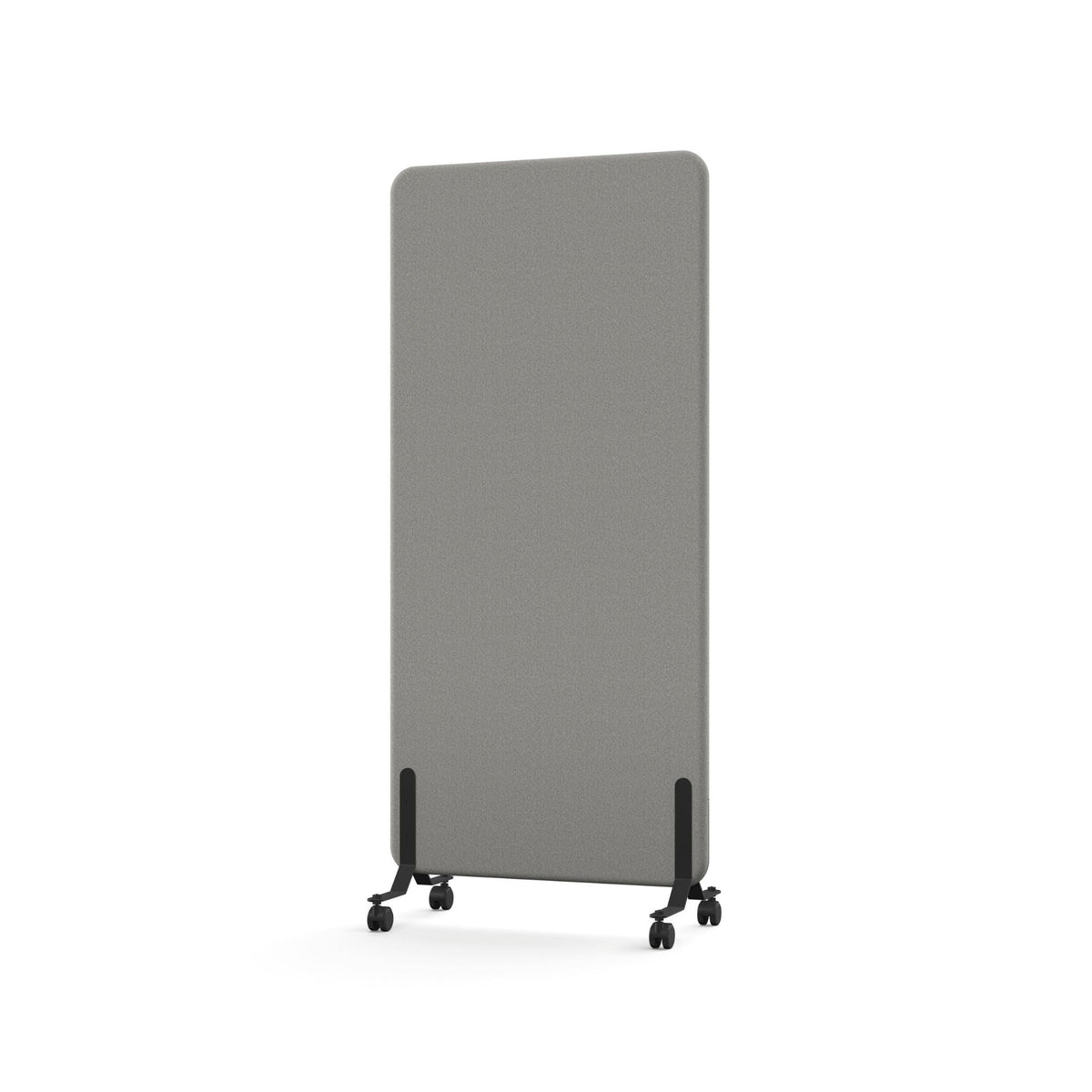 Põrandavahesein TYSTIQ MOVE – 170 cm / 80 cm / helehall