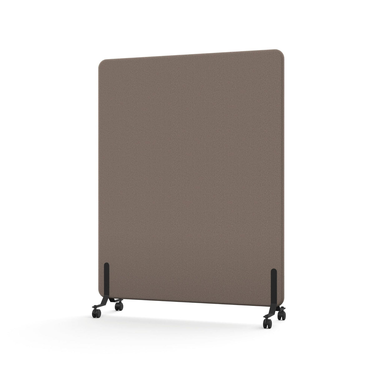 Põrandavahesein TYSTIQ MOVE – 170 cm / 136 cm / mandlibež