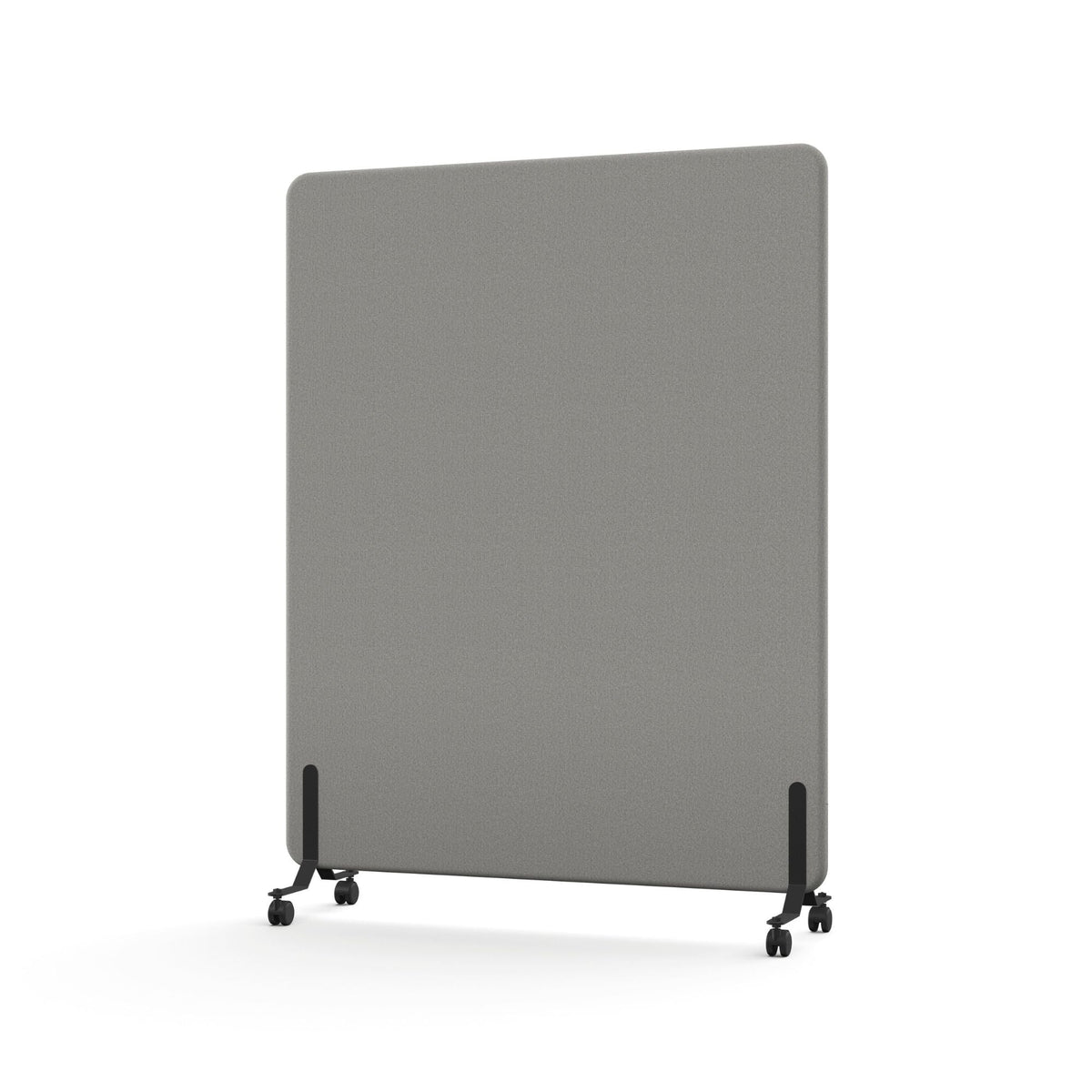 Põrandavahesein TYSTIQ MOVE – 170 cm / 136 cm / helehall