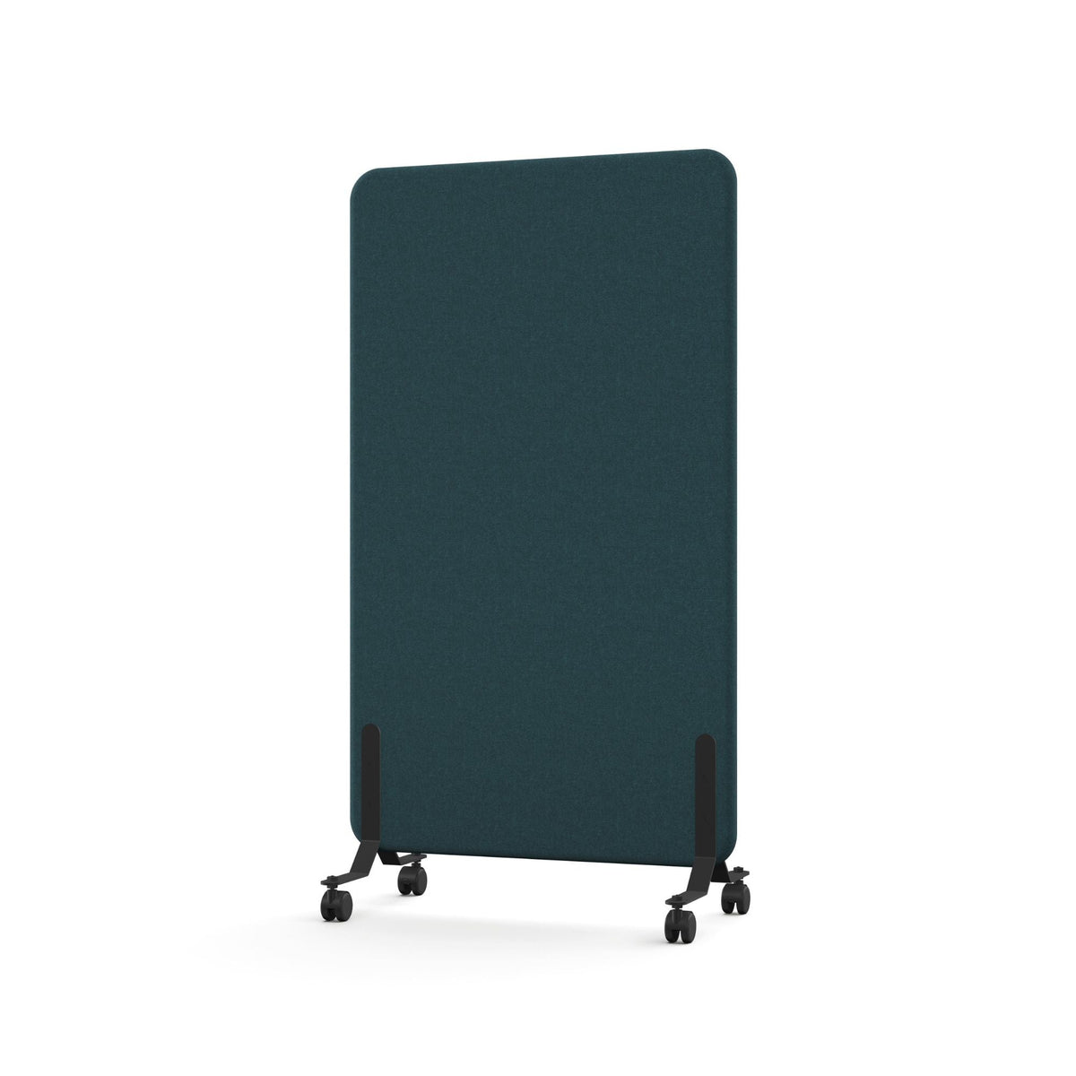Põrandavahesein TYSTIQ MOVE – 136 cm / 80 cm / sinakasroheline