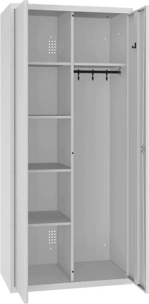 Riputustoruga inventarikapp 1800x800x500 mm – helehall / helehall