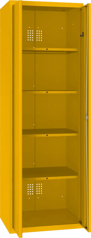 Inventarikapp Classic 1800x600x500 mm – kollane / kollane