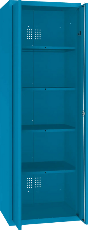 Inventarikapp Classic 1800x600x500 mm – sinine / sinine