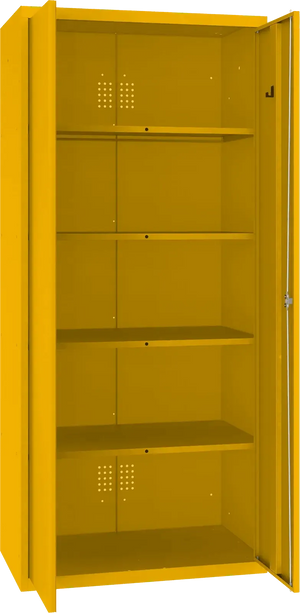 Inventarikapp Classic 1800x800x500 mm – kollane / kollane