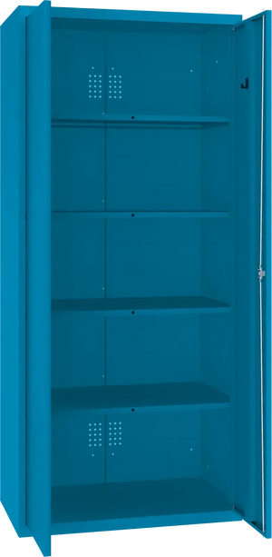 Inventarikapp Classic 1800x800x500 mm – sinine / sinine