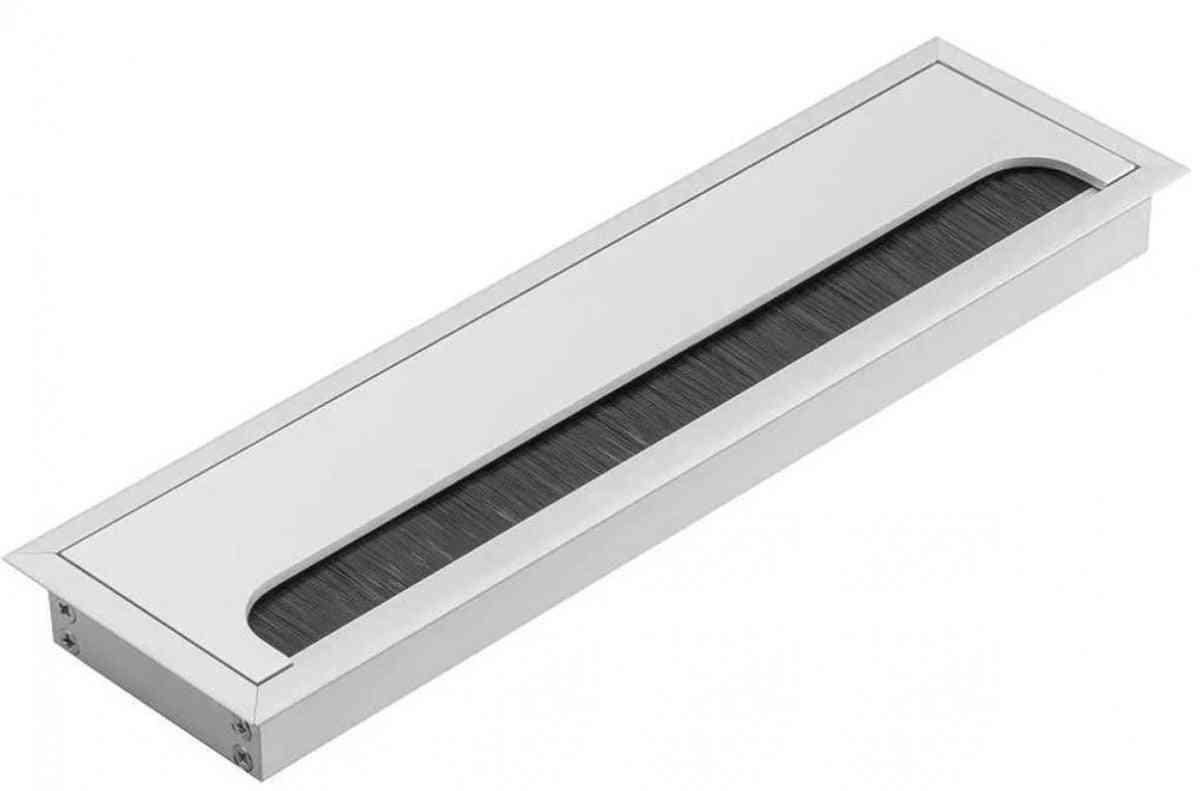 Kaablikanal MERIDA, 80x280 mm – hõbedane