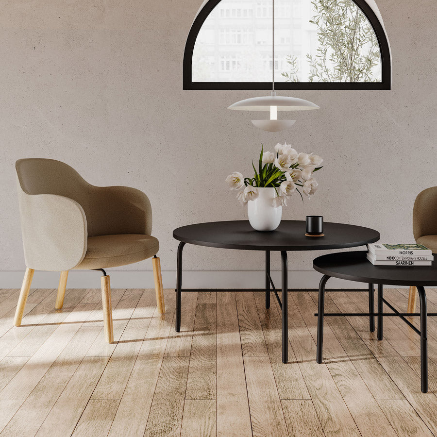 Diivanilaud FLOS TB-RC-L, läbimõõt 65 cm, BEJOT:, konfigureeritav