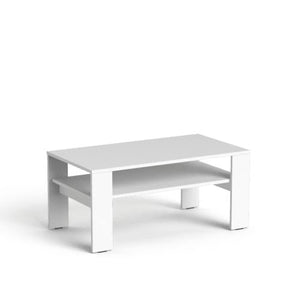 Kohvilaud Mood, mõõtmed 100 x 55 cm, kõrgus 45 cm – valge