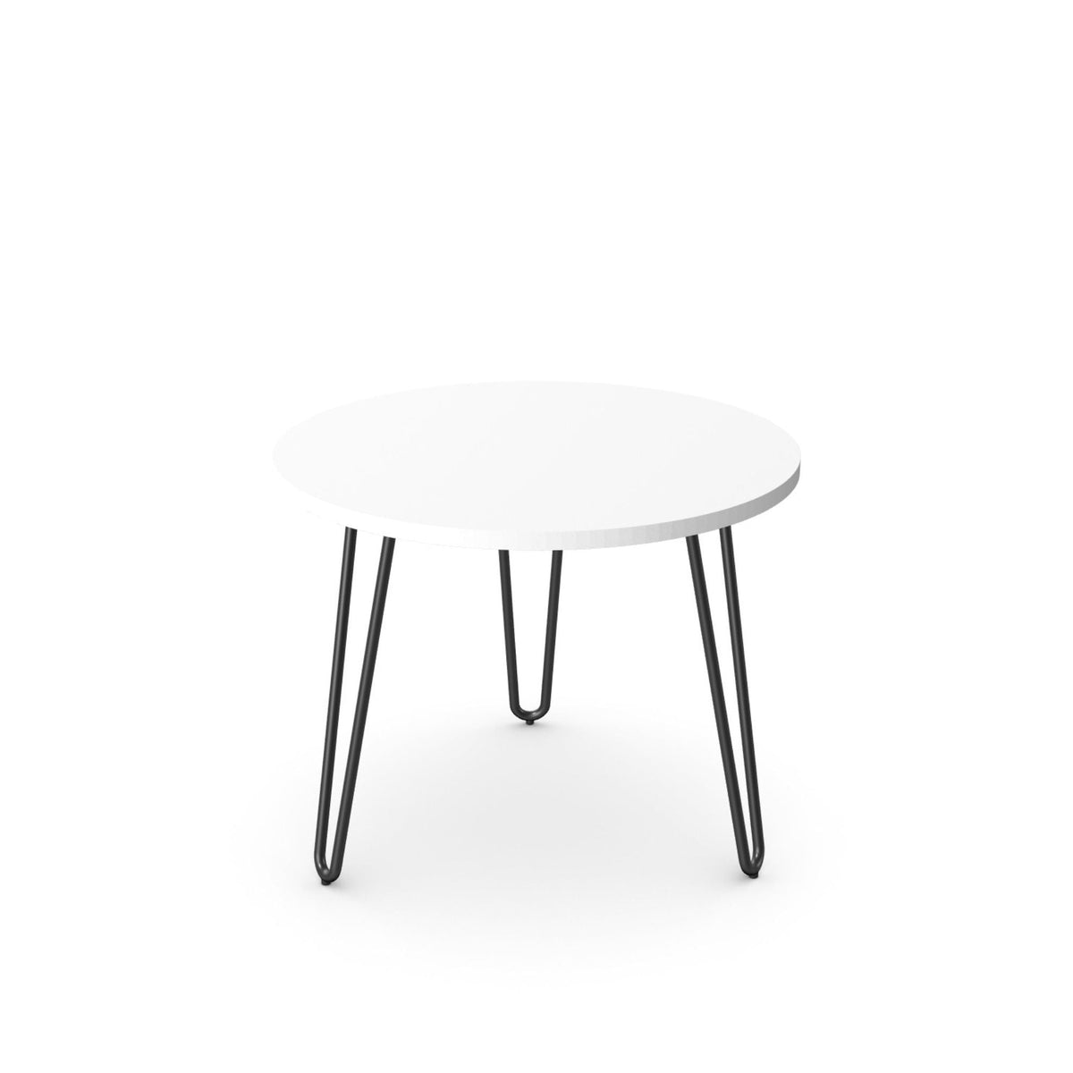 Diivanilaud Rondus, läbimõõt 55 cm, kõrgus 44 cm – Valge