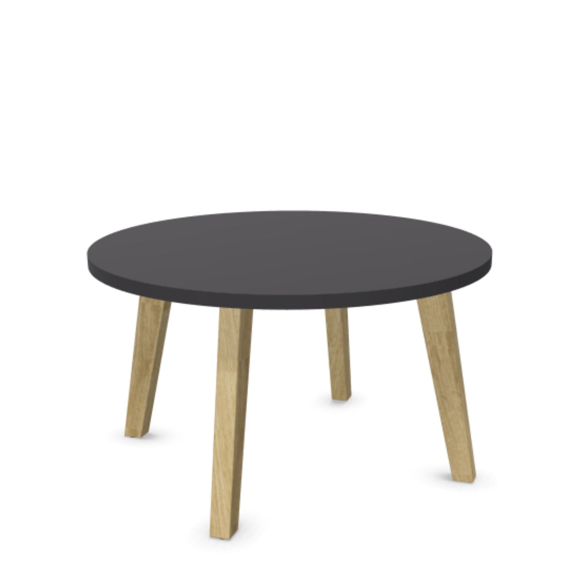 Diivanilaud WOOD L LOW, läbimõõt 80 cm, kõrgus 46 cm, kohandatav