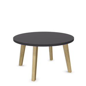 Diivanilaud WOOD L LOW, läbimõõt 80 cm, kõrgus 46 cm, kohandatav