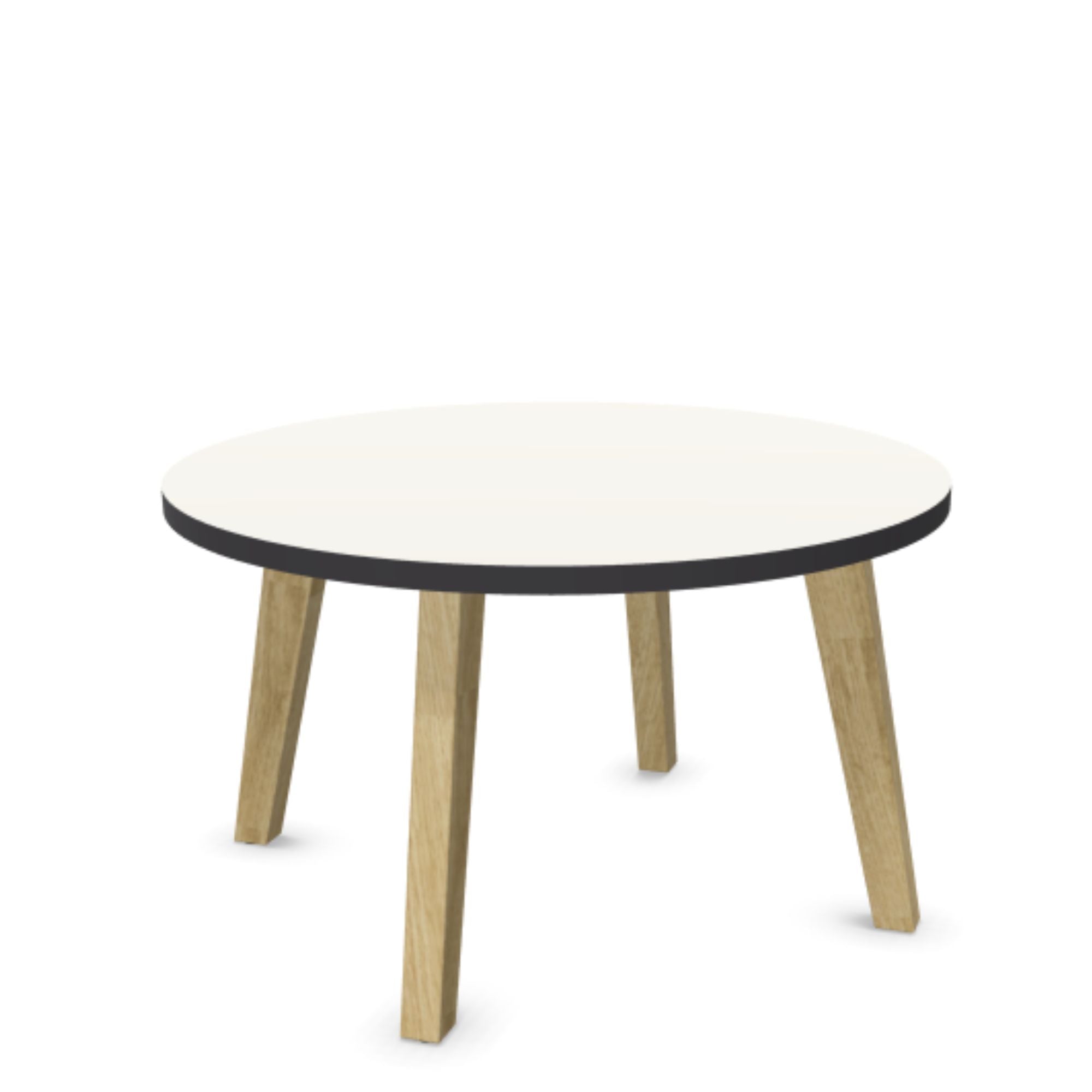 Diivanilaud WOOD L LOW, läbimõõt 80 cm, kõrgus 46 cm, kohandatav