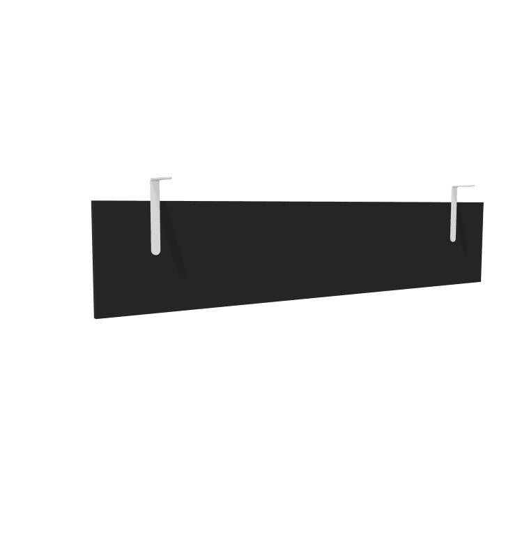 Jalgade varjepaneel Pro Line – 120 / Must / Valge