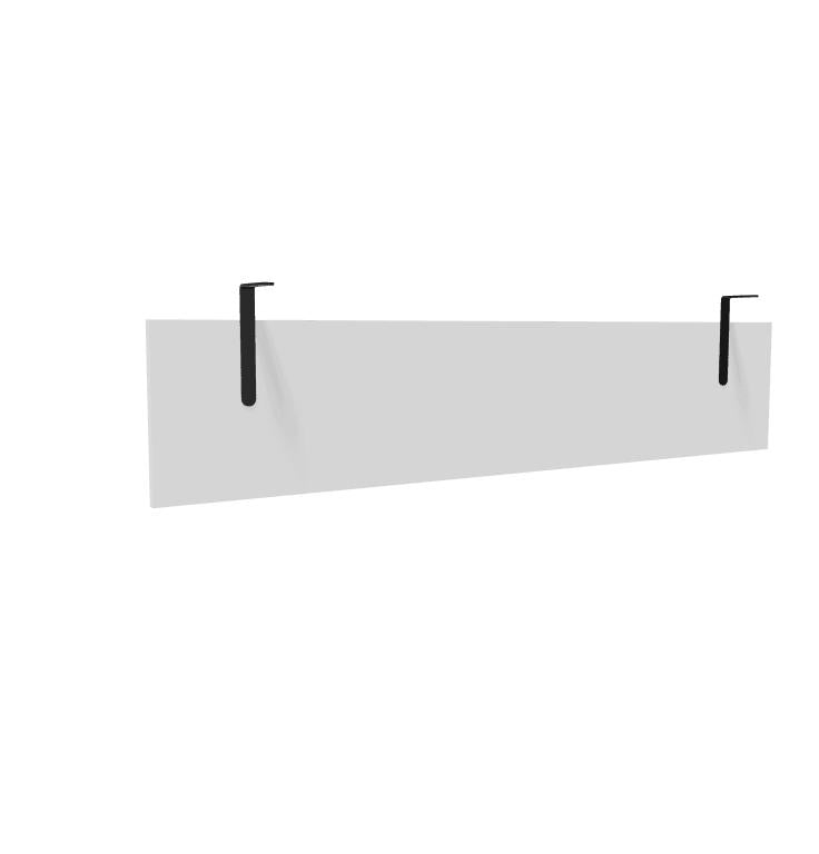 Jalgade varjepaneel Pro Line – 120 / Valge / Must