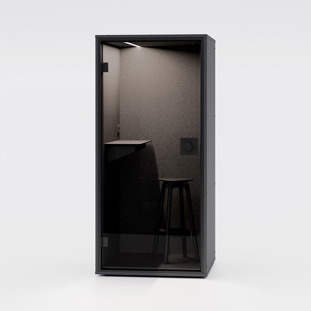 Vaikusekabiin Berlin Acoustics Focus Black, konfigureeritav