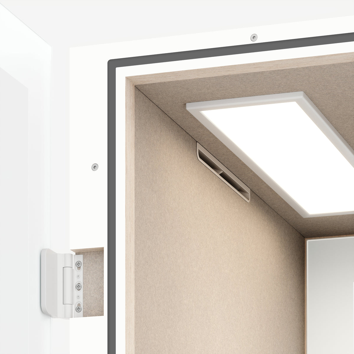 Vaikusekabiin CUBE PRO BIOPHILIC