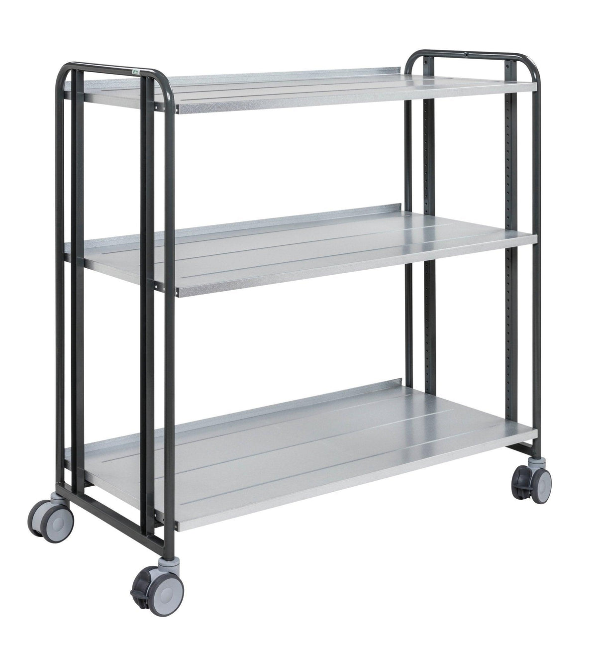 Komplekteerimiskäru KONGAMEK 1683LLERGO 1277 x 638mm 250 kg piduritega