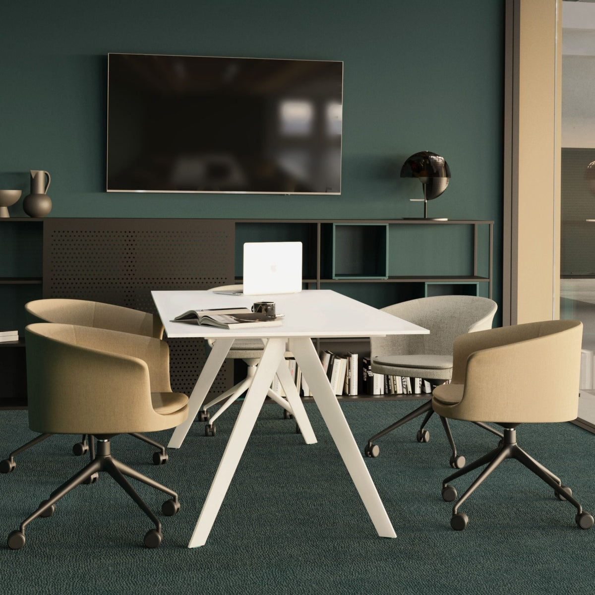 Konverentsilaud DIGNIS, 239 cm x 90 cm, konfigureeritav