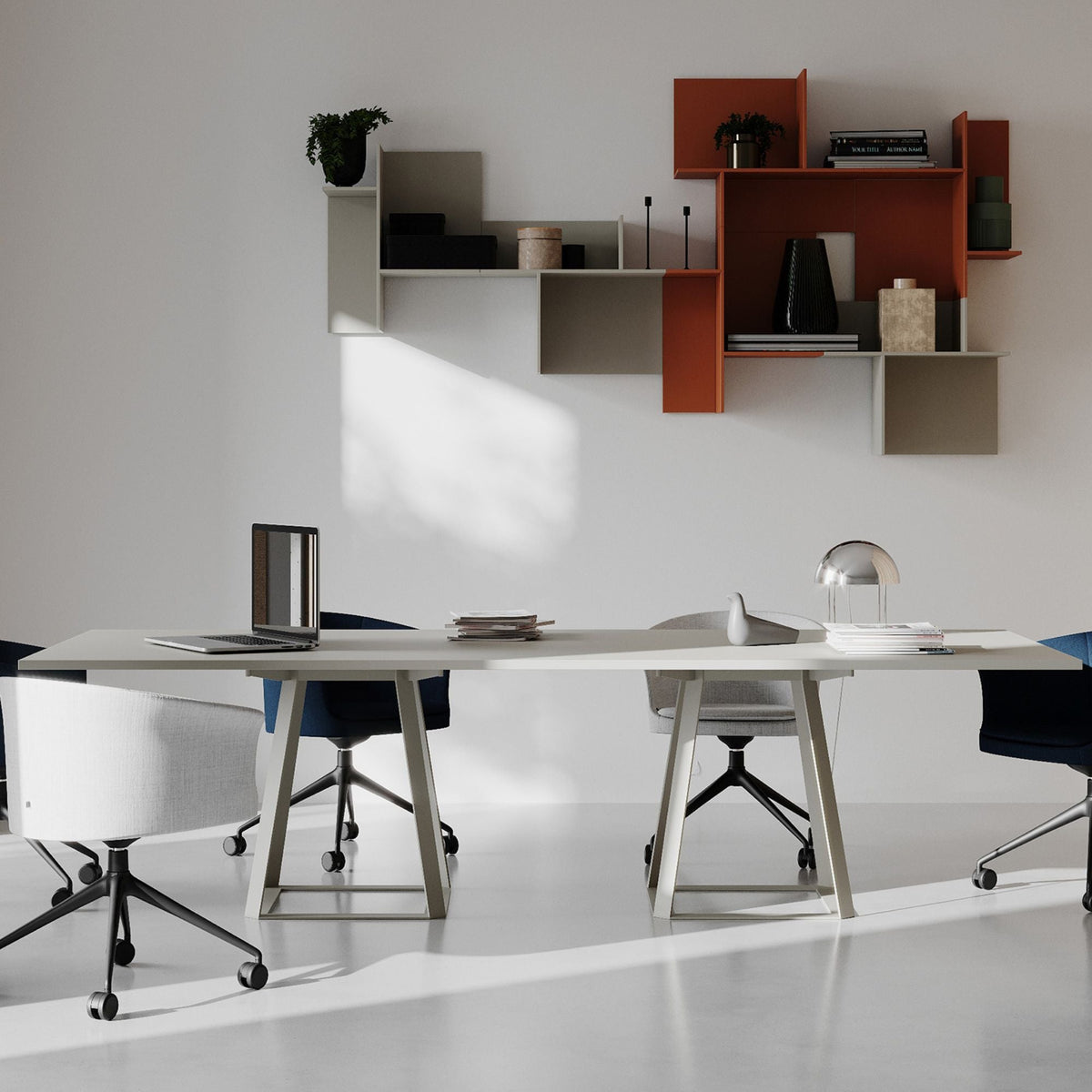 Konverentsilaud H2 BALMA, 277 cm x 120 cm, kohandatav