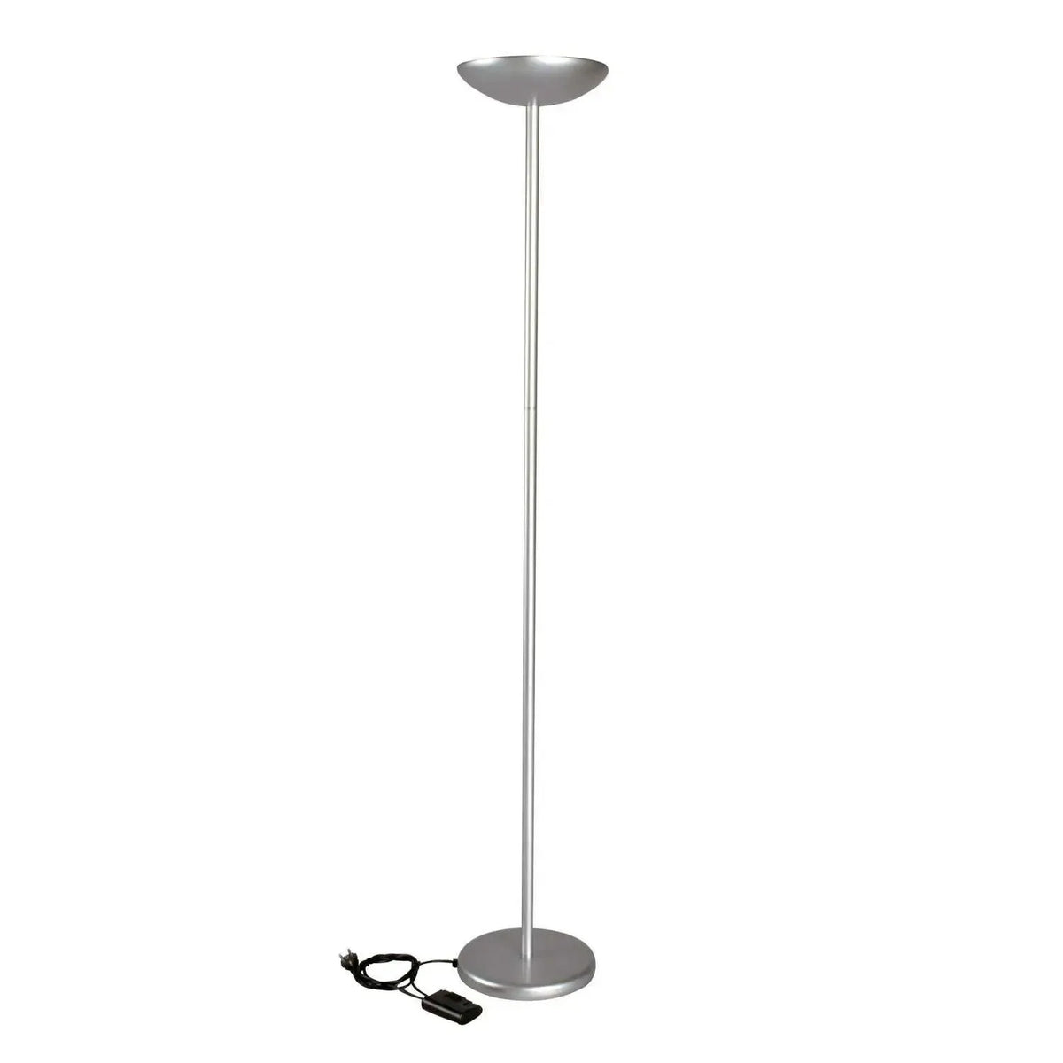 LED-põrandalamp MAULsky – Hõbedane