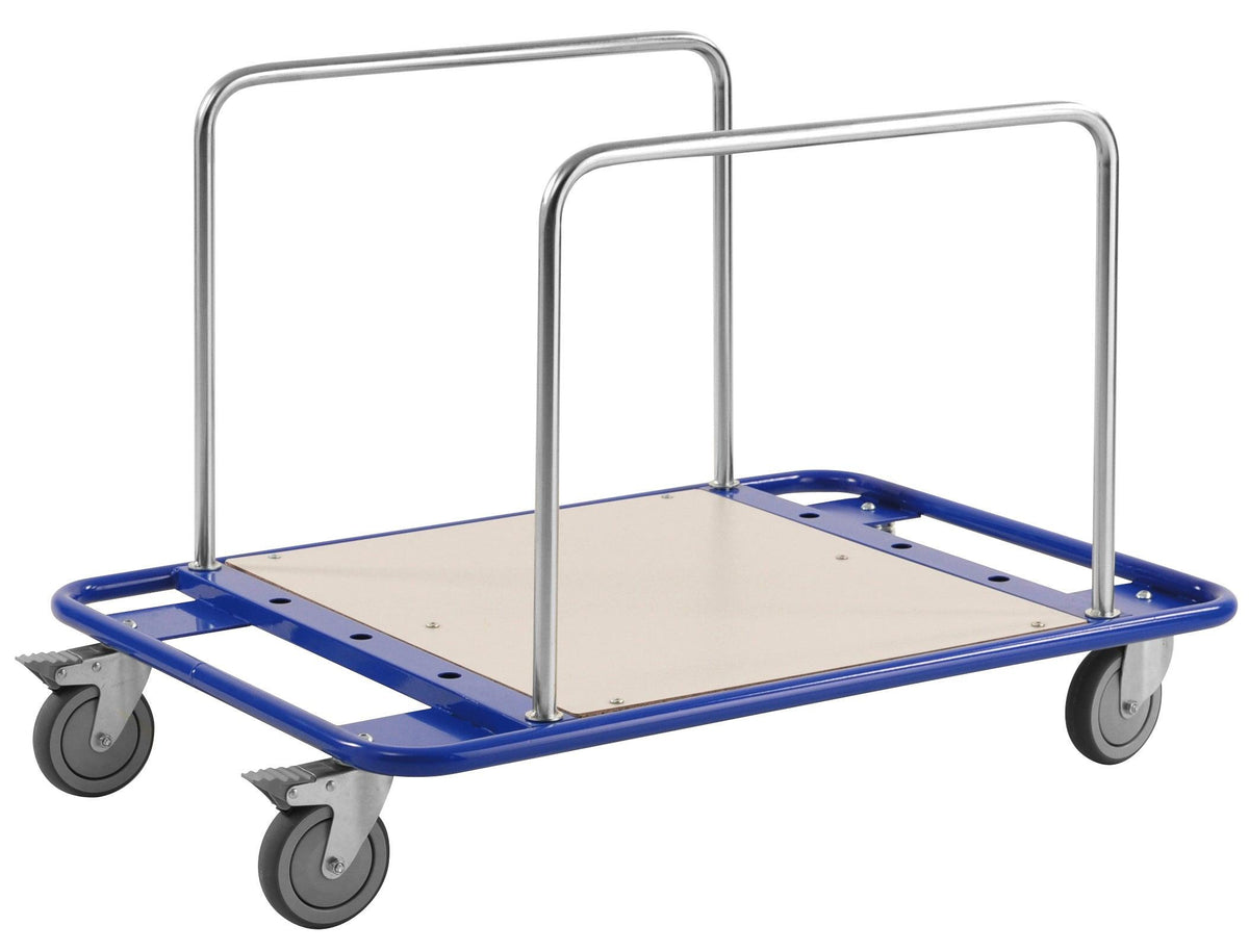 Lehtmaterjalide transpordikäru KONGAMEK 839 1000 x 700mm 150 kg piduritega