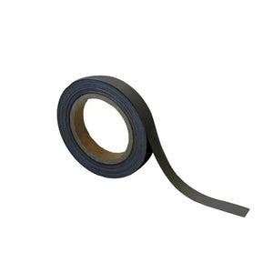Magnetiline Easy Wipe märgistuslint, tööstuskvaliteediga, 20 mm x 10 m, must